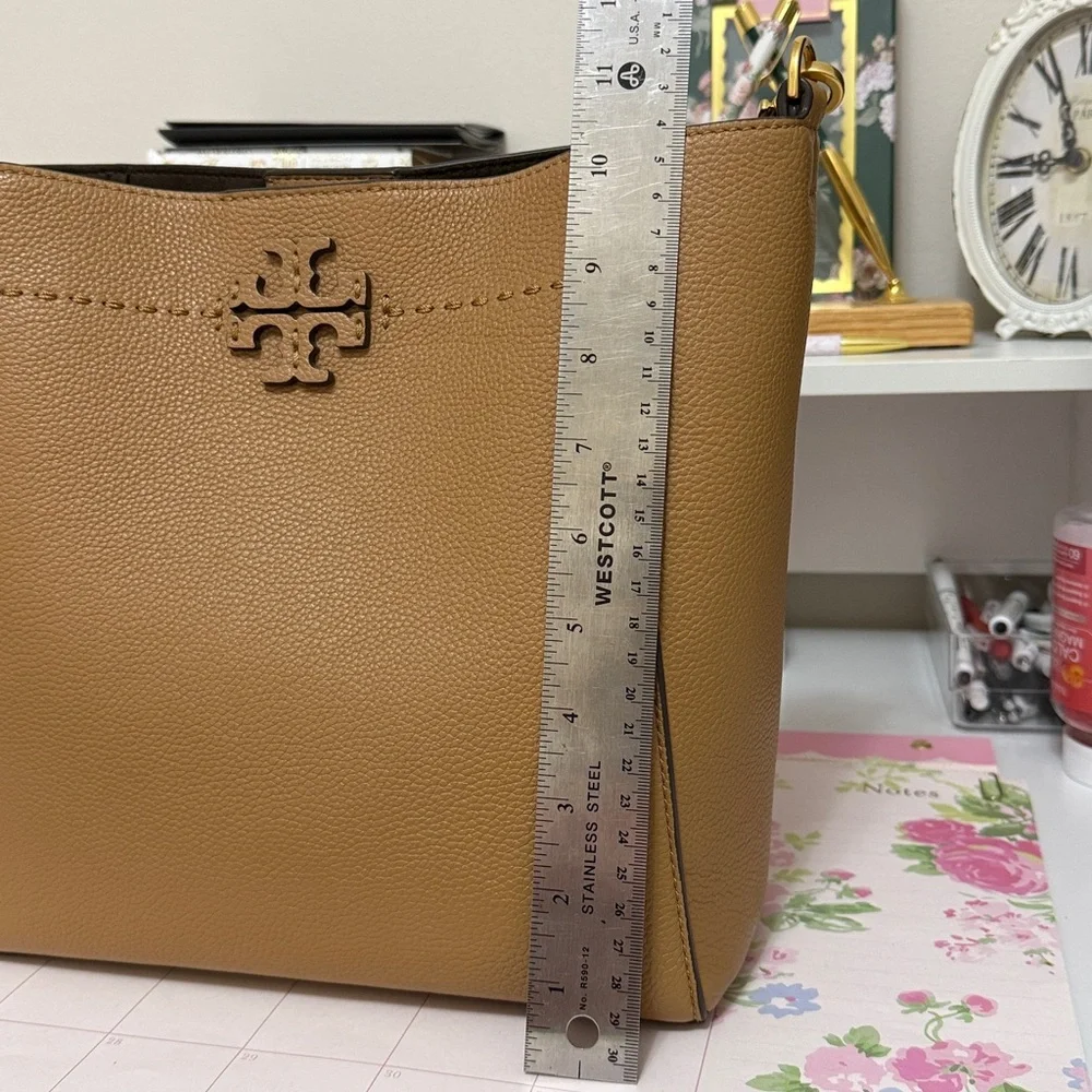 Tory Burch Brown Leather Shoulder Bag - Picture 9 of 13